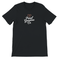 Proud Grandma T-Shirt in classic black with “Proud Grandma” text design printed on the front